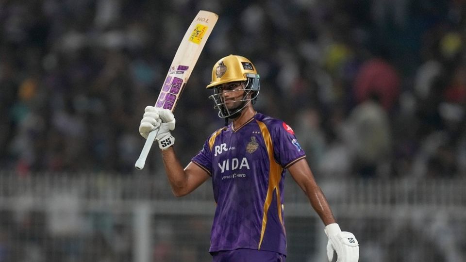 Angkrish Raghuvanshi brought up a half-century off 27 balls, Kolkata Knight Riders vs Sunrisers Hyderabad, IPL, Kolkata, April 2, 2026