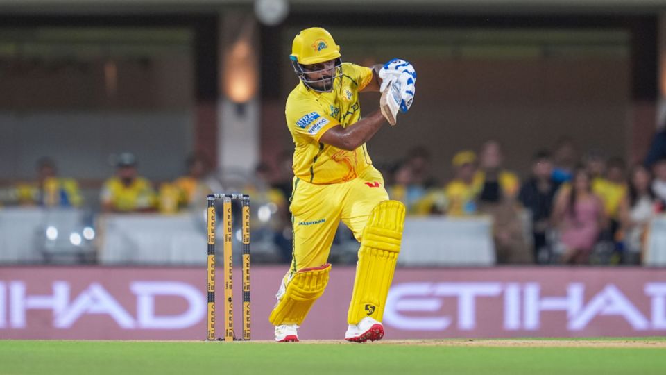 Sanju Samson made a rollicking start in the powerplay, CSK vs DC, IPL 2026, Chennai, April 11, 2026