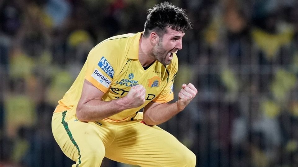 Jamie Overton finished with figures of 4 for 18, Chennai Super Kings vs Delhi Capitals, IPL 2026, Chennai, April 11, 2026