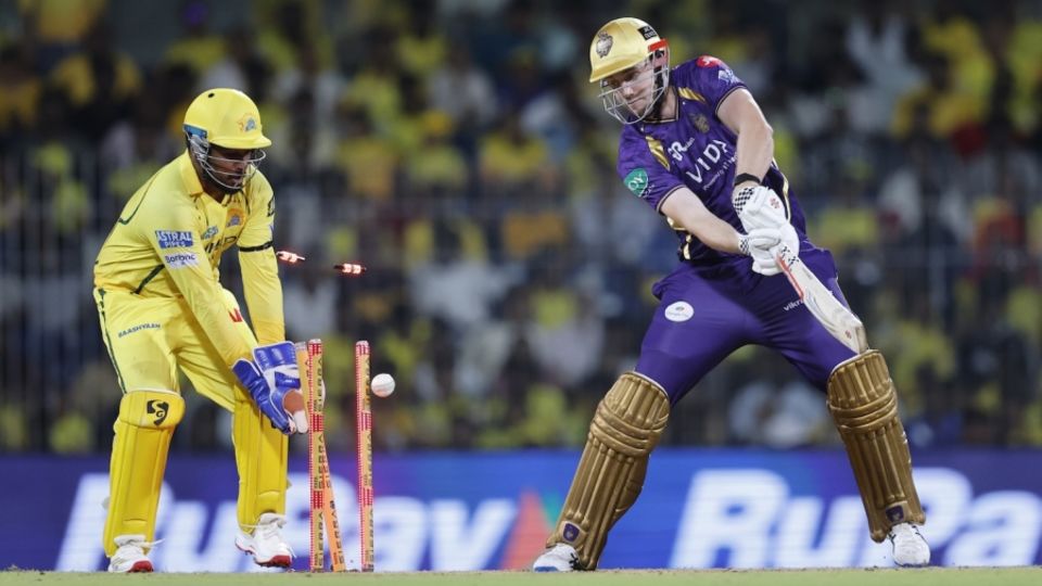 Cameron Green came out at No. 6 and fell for a duck, Chennai Super Kings vs Kolkata Knight Riders, IPL 2026, Chennai, April 14, 2026