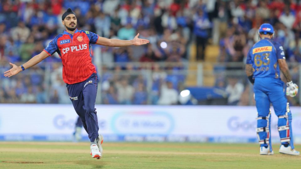 Arshdeep Singh sent back Suryakumar Yadav for a golden duck, Mumbai Indians vs Punjab Kings, IPL 2026, Mumbai, April 16, 2026