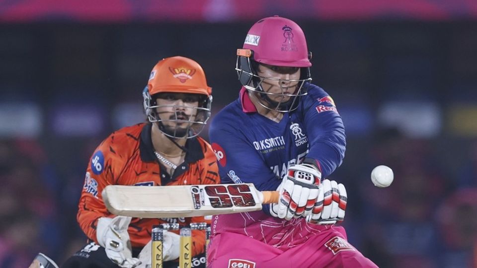 Vaibhav Sooryavanshi goes reverse for a four, Rajasthan Royals vs Sunrisers Hyderabad, IPL 2026, Jaipur, April 25, 2026