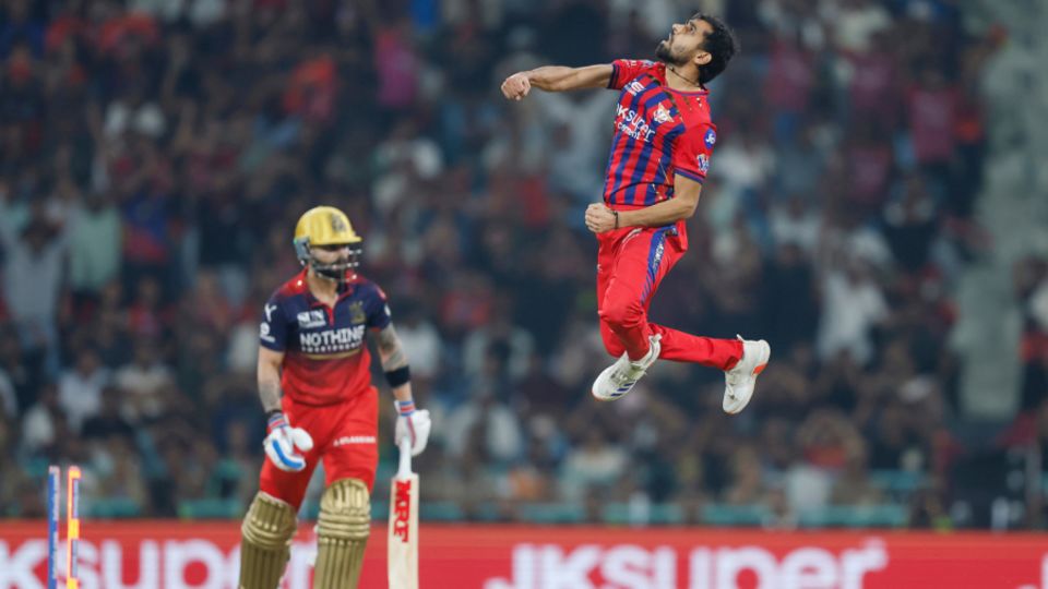 Prince Yadav castled Virat Kohli in the second over of the chase, Lucknow Super Giants vs Royal Challengers Bengaluru, IPL 2026, Lucknow, May 7, 2026