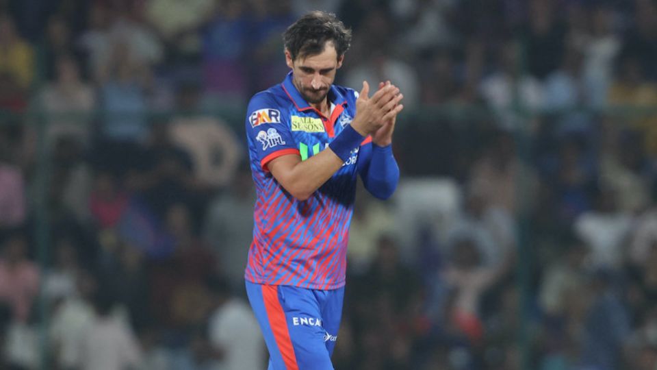 Mitchell Starc took three wickets in the 15th over, Delhi Capitals vs Rajasthan Royals, IPL 2026, Delhi, May 17, 2026