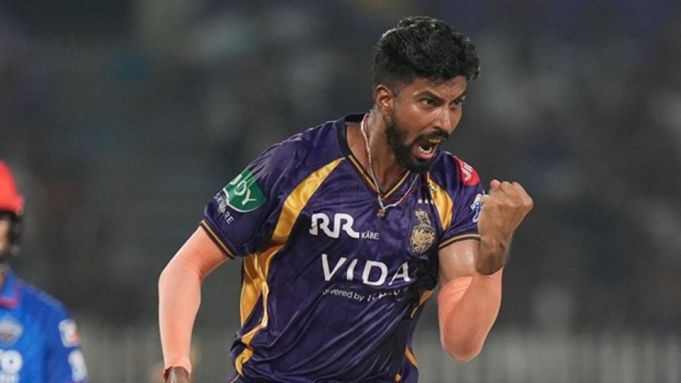 Saurabh Dubey got the first breakthrough, Kolkata Knight Riders vs Delhi Capitals, IPL 2026, Kolkata, May 24, 2026