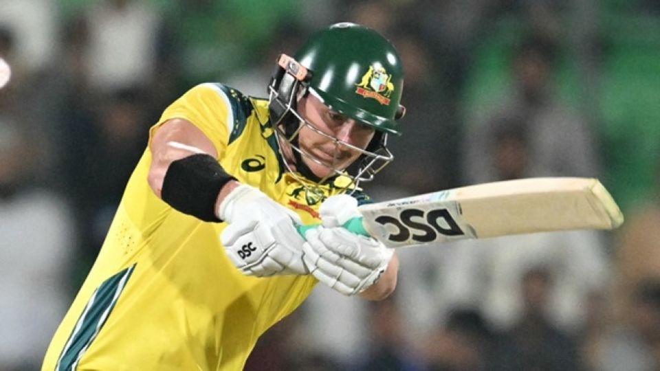 Matt Renshaw's run-a-ball 43 injected some momentum into the innings, Pakistan vs Australia, 2nd ODI, Lahore, June 2, 2026