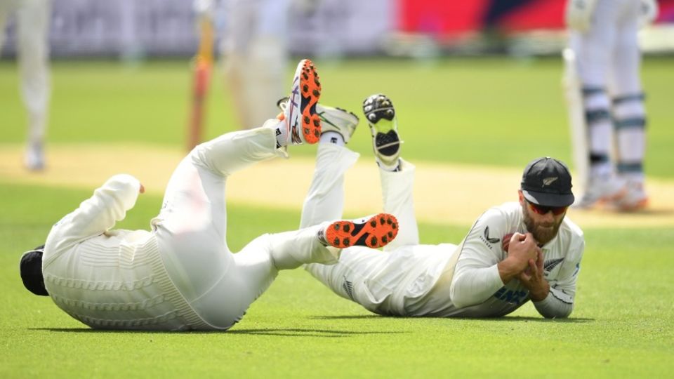 A one-handed worldie from Kane Williamson removed Ben Stokes, England vs New Zealand, 1st men's Test, Lord's, 1st day, June 4, 2026