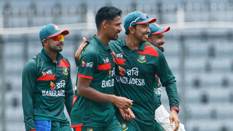 Mustafizur Rahman made inroads into Australia's top order, Bangladesh vs Australia, 2nd ODI, Mirpur, June 11, 2026