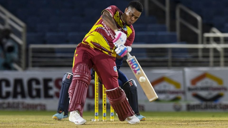 Shimron Hetmyer produced a strong performance from No. 3, West Indies vs Sri Lanka, 3rd T20I, Kingston, June 14, 2026