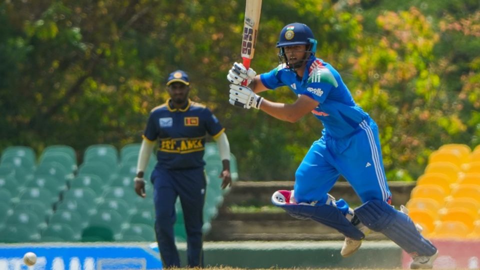 Suryansh Shedge made 72 off 66, Sri Lanka A vs India A, Dambulla, June 15, 2026
