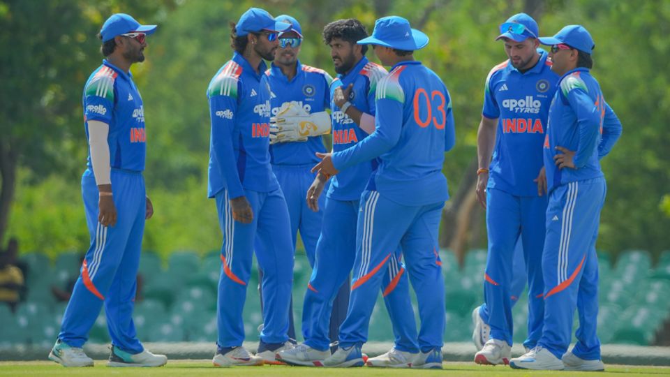 Yash Thakur took three in the first ten overs, Sri Lanka A vs India A, One-day tri-series Final, Dambulla, June 21, 2026