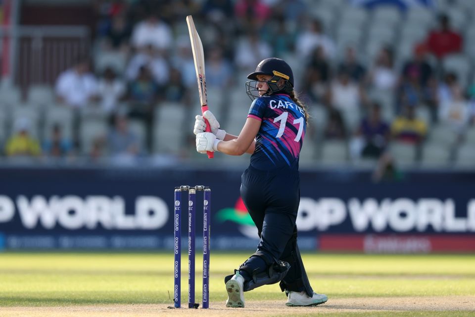 Darcey Carter gave Scotland a strong start, Sri Lanka vs Scotland, Women's T20 World Cup, Manchester, June 26, 2026
