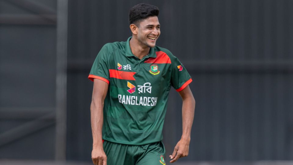 Nahid Rana took career-best and Bangladesh's best ODI figures of 6 for 21, Zimbabwe vs Bangladesh, 1st ODI, Harare, July 6, 2026