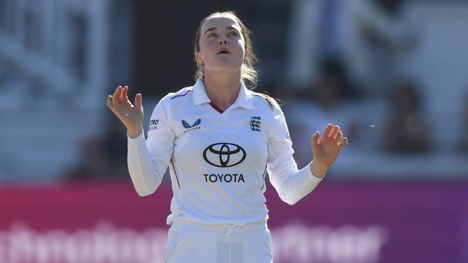 Mady Villiers and England were made to toil on a hot day, only women's Test, Lord's, 2nd day, July 11, 2026
