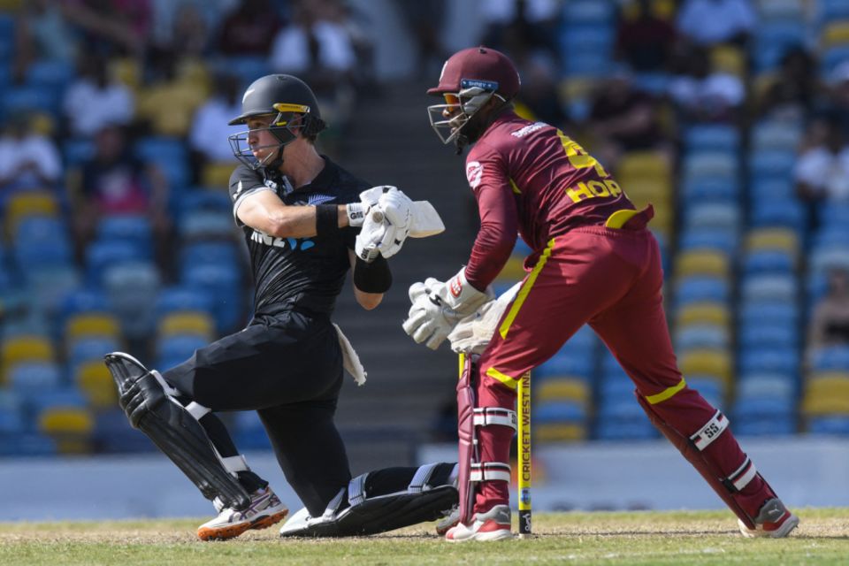 Will Young made his 12th fifty, West Indies vs New Zealand, 5th ODI, Bridgetown, July 21, 2026