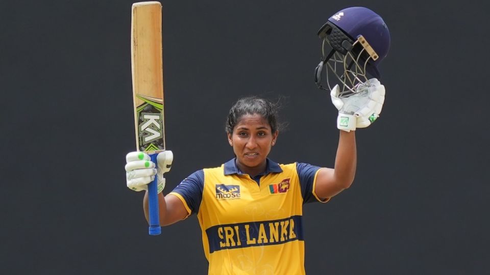 Imesha Dulani scored an unbeaten century to lead Sri Lanka to victory, Sri Lanka vs Pakistan, 1st T20I, Dambulla, July 31, 2026
