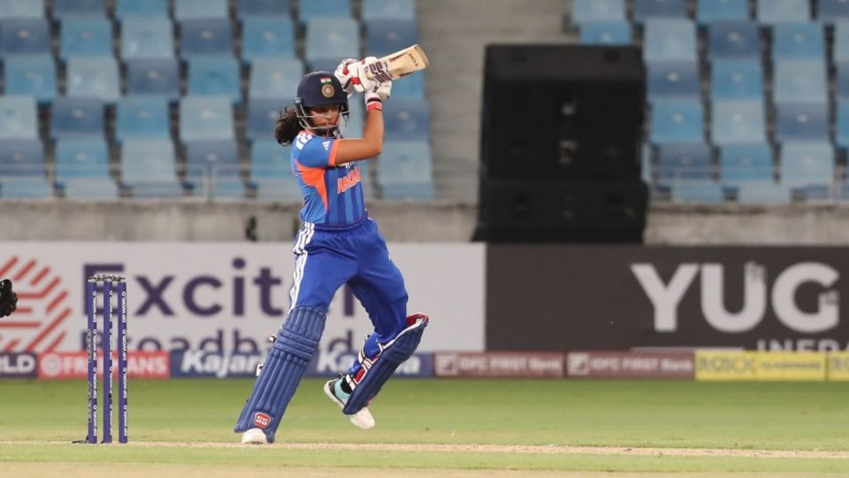Pratika Rawal bats on debut, India vs Thailand, Women's T20 Asia Cup, Dubai, August 30, 2026