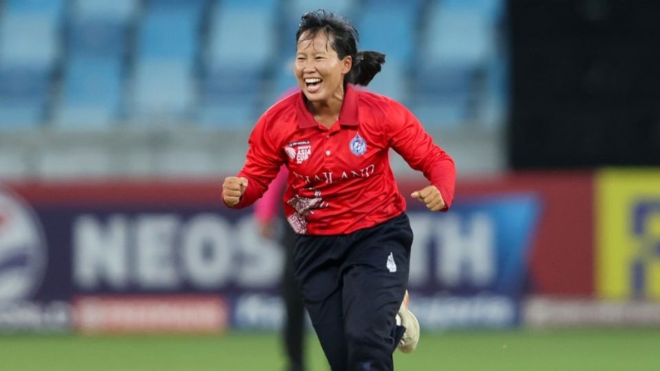 Suleeporn Laomi dented India's middle-order, India vs Thailand, Women's T20 Asia Cup, Dubai, August 30, 2026