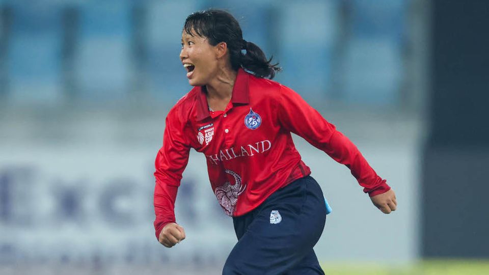 Suleeporn Laomi's three-for derailed Pakistan in the middle overs, Pakistan vs Thailand, Women's T20 Asia Cup 2026, Dubai, September 01, 2026