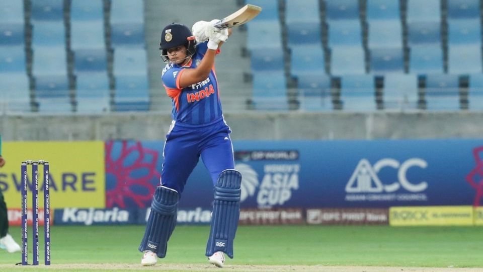 Shafali Verma took on the responsibility after Smriti Mandhana was out early, India vs Bangladesh, Women's T20 Asia Cup, semi-final, Dubai, September 10, 2026