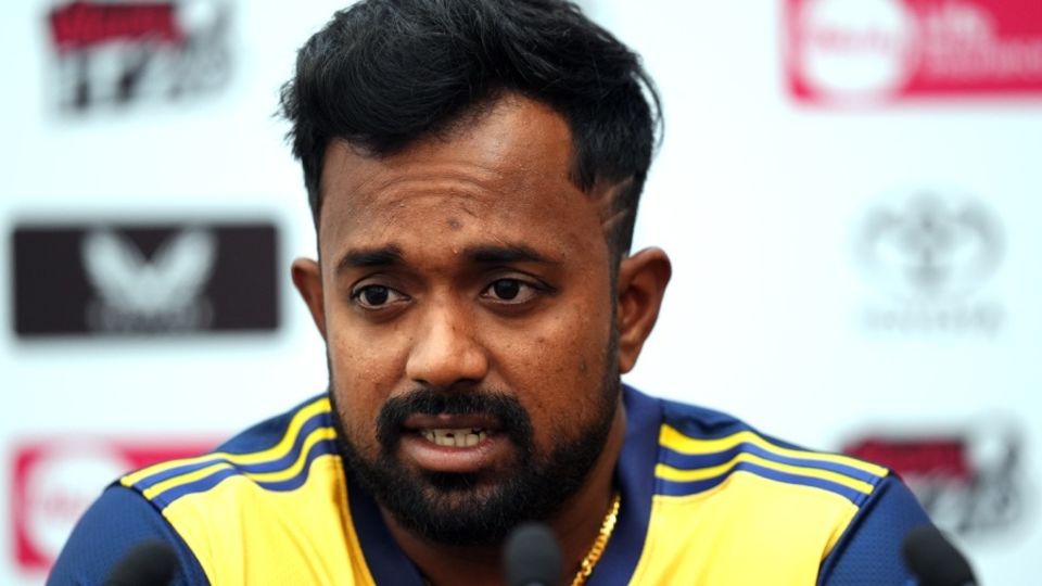 Charith Asalanka speaks to the media, Utilita Bowl, September 14, 2026