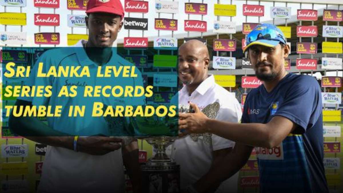 SL level series as records tumble in Barbados
