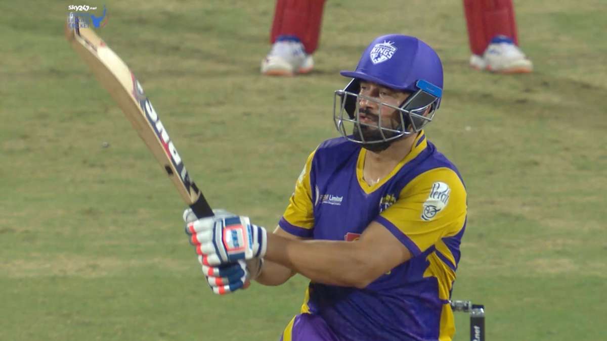 WATCH: Irfan Pathan clatters one way over deep mid wicket