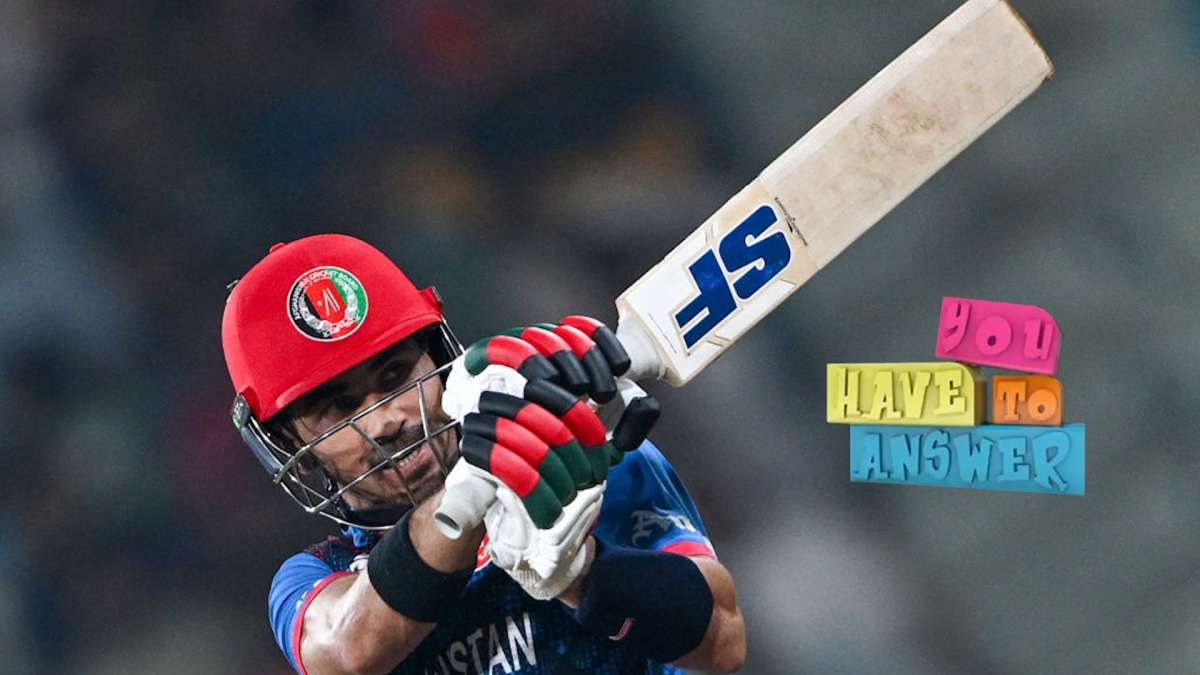 Would Gurbaz rather take fashion tips from Shreyas Iyer or golf lessons from Rashid Khan?
