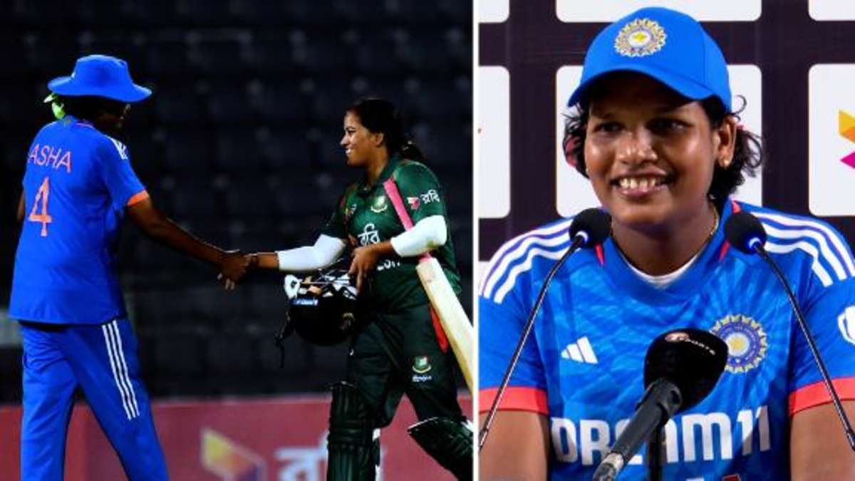 Asha on India debut at 33: 'Never stop dreaming' 