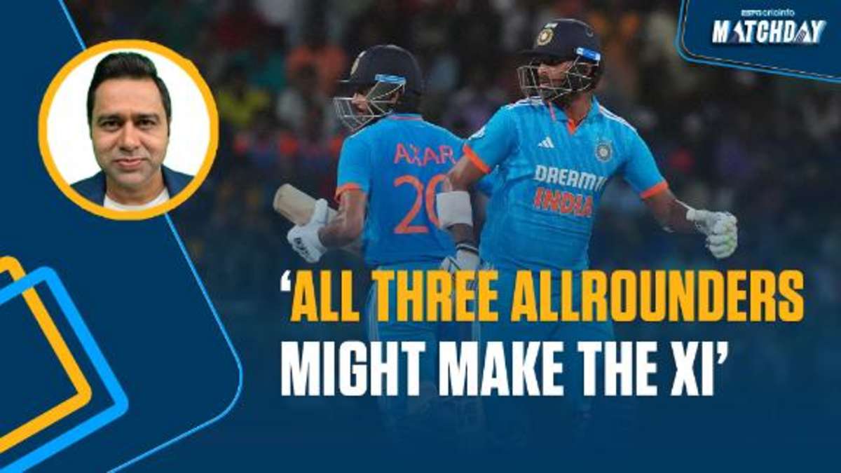 Can all three allrounders make India's XI?
