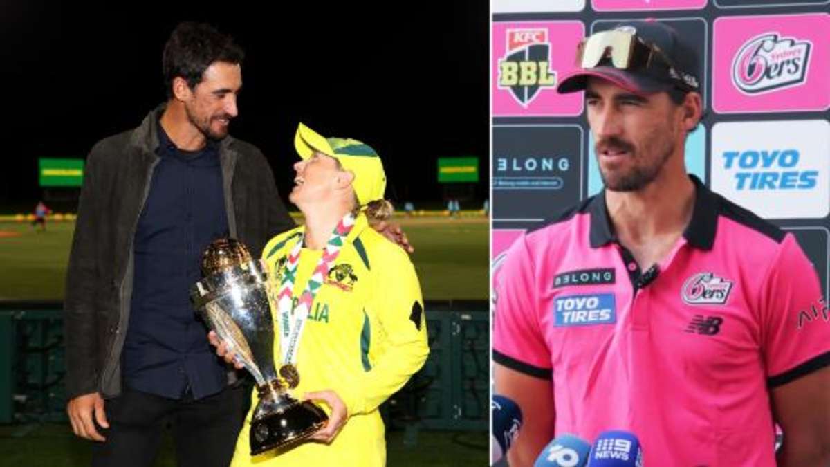 Starc: Proud of everything Alyssa Healy has achieved