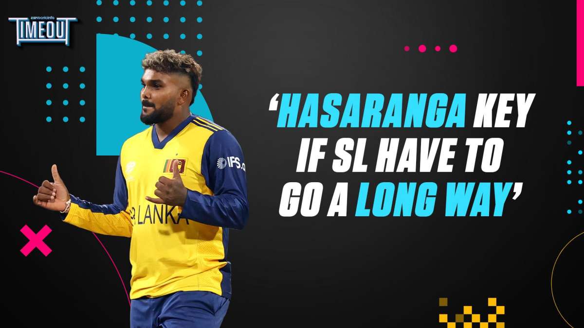 'Credit to Hasaranga for bowling with one leg'
