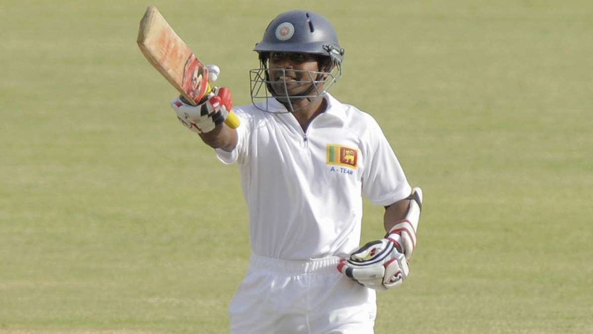 Karunaratne hits hundred as match fizzles to draw