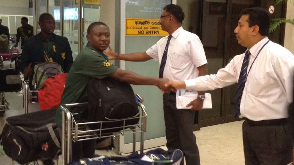 Nigeria arrive for short Sri Lanka visit