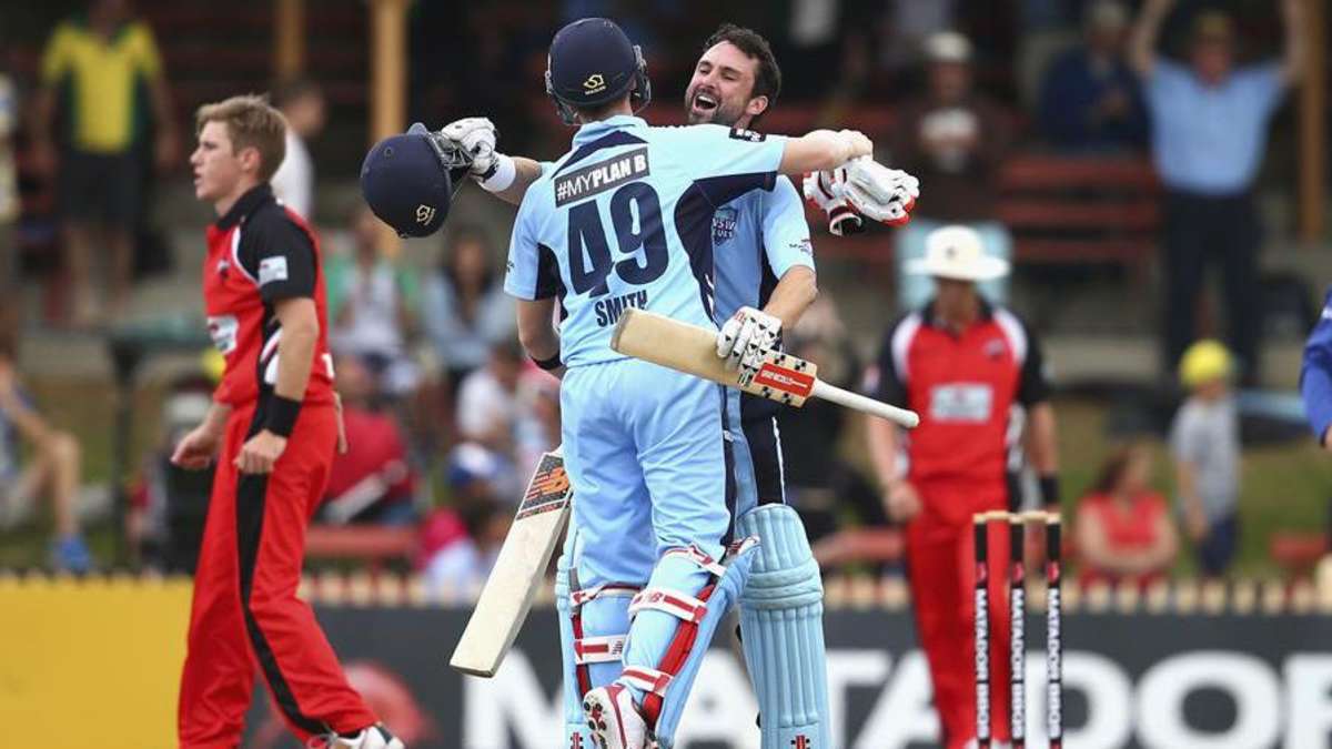 Smith, Cowan drive NSW to one-day title