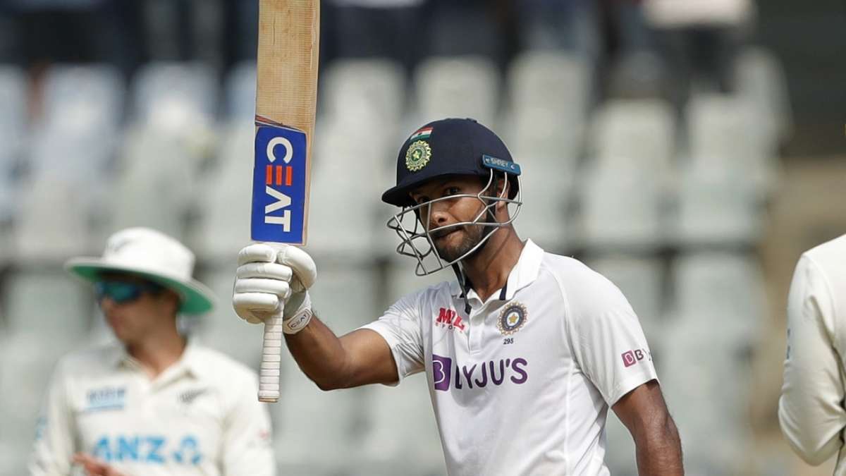 टेस्ट ​रैंकिंग में मयंक अग्रवाल और एजाज़ पटेल को मिला अच्छे प्रदर्शन का ईनाम