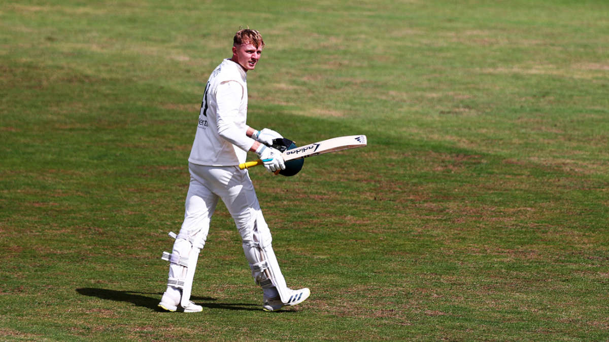 James double-century bags maximum batting points for Nottinghamshire