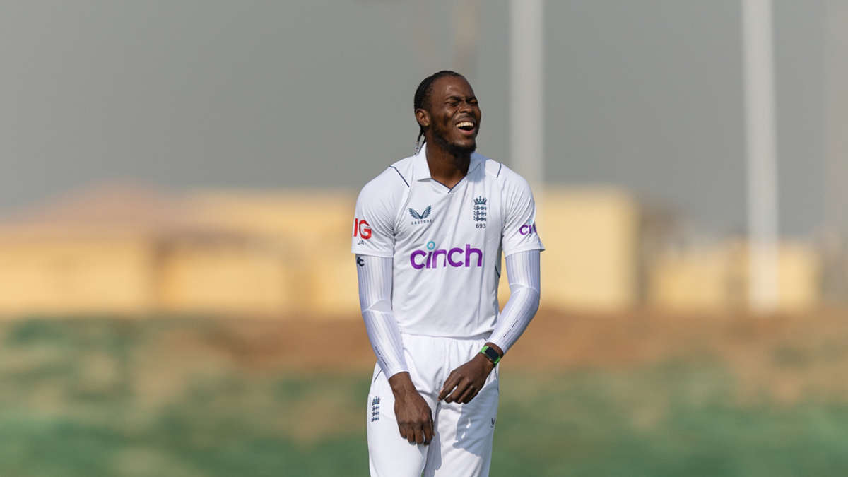 Jofra Archer makes encouraging return to England colours after long injury lay-off