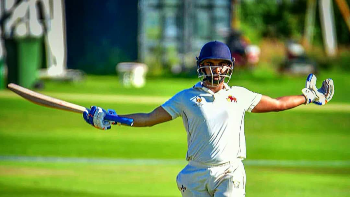 Agni Chopra smashes first-class record with centuries in first four games
