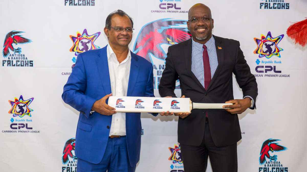 Antigua & Barbuda Falcons unveiled as new CPL franchise