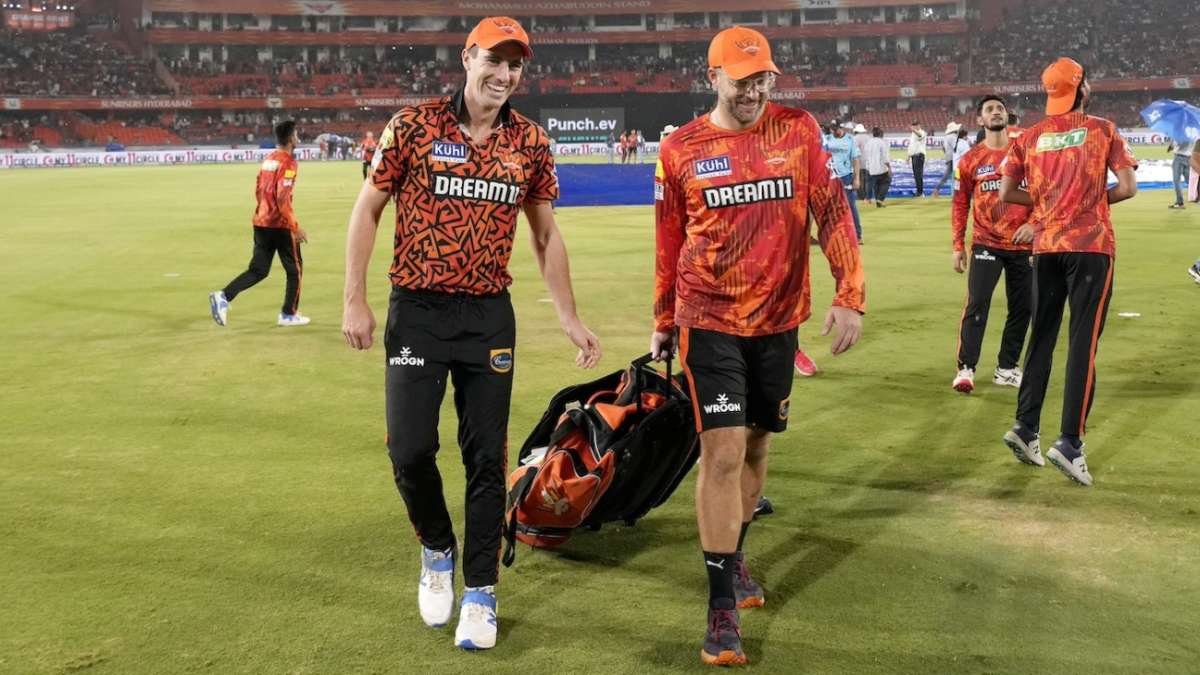 Sunrisers qualify for playoffs after washout against Titans