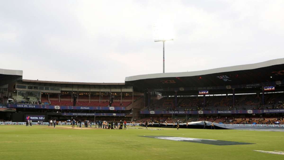 Live - RCB vs CSK, a packed house, and a chance of rain