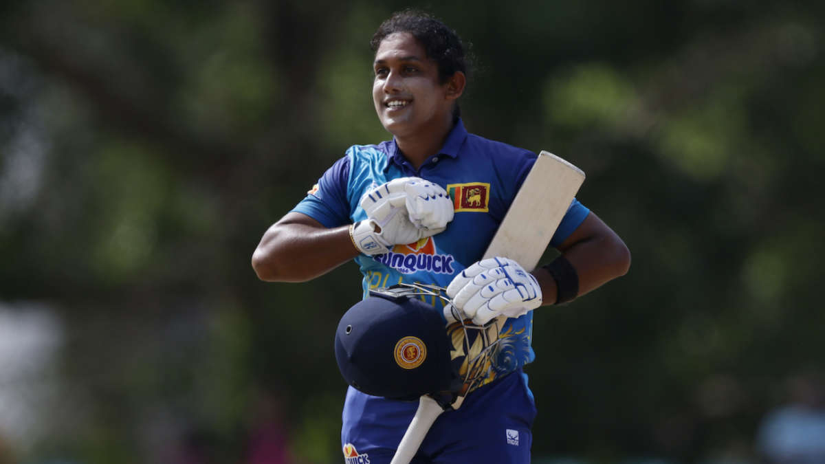 Chamari Athapaththu alone at the top as she carries Sri Lanka above her