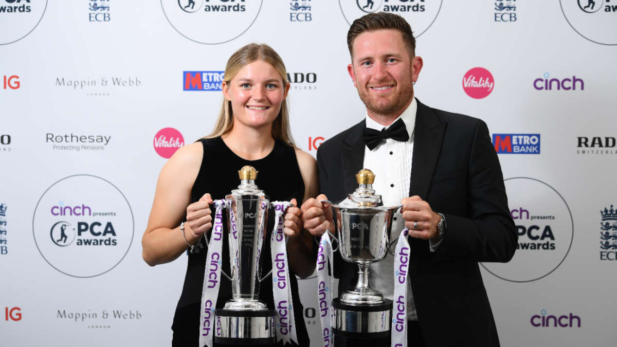 Liam Dawson, Kathryn Bryce land top honours at PCA Awards