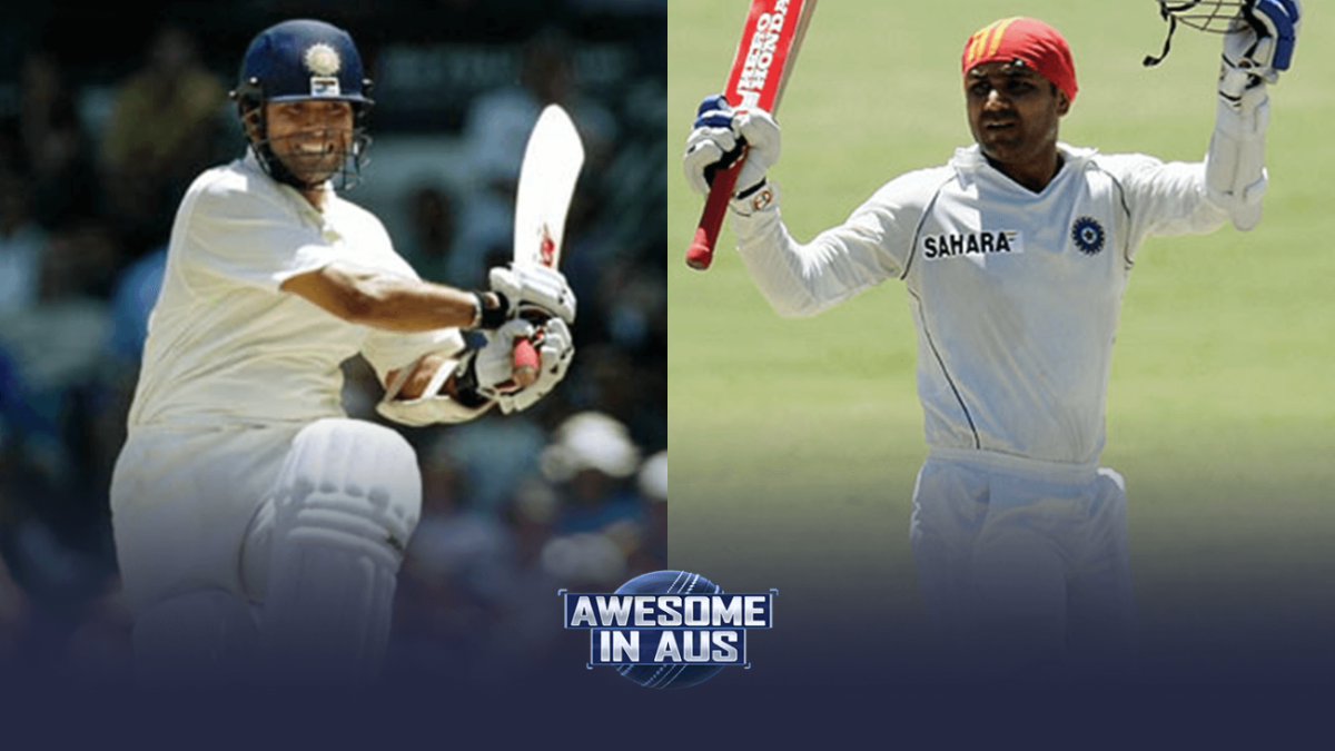 Awesome in Australia: Tendulkar's masterclass vs Sehwag's salvo