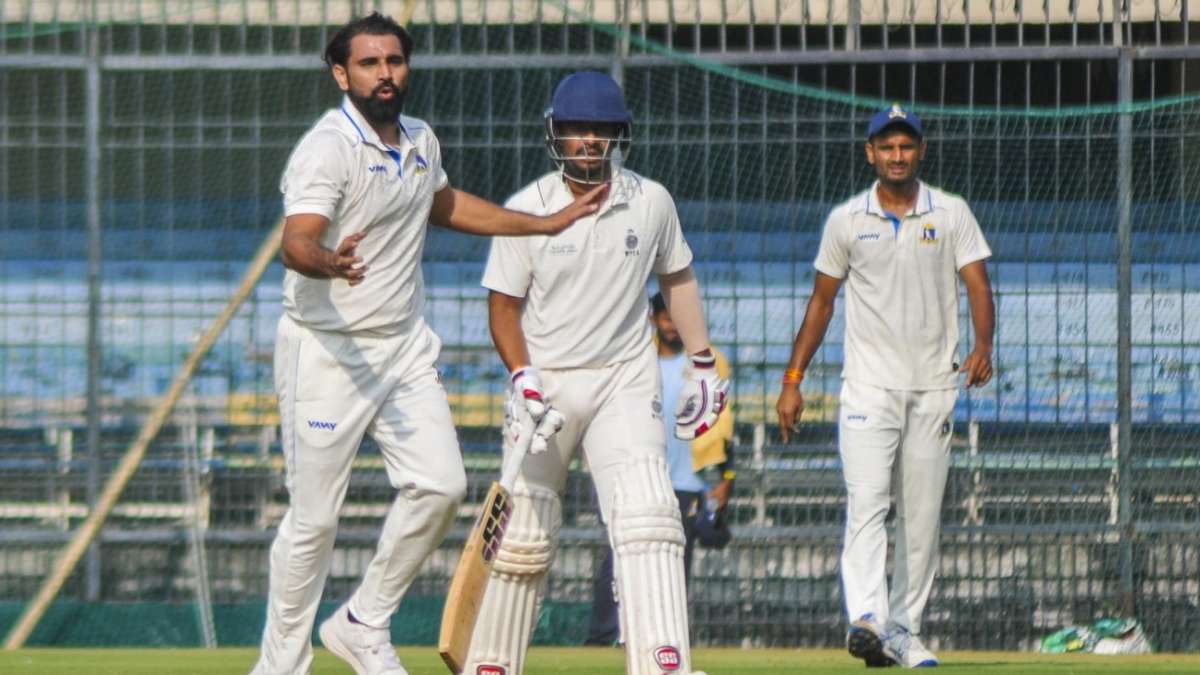 Shami included in Bengal's list of probables for 2025-26 domestic season