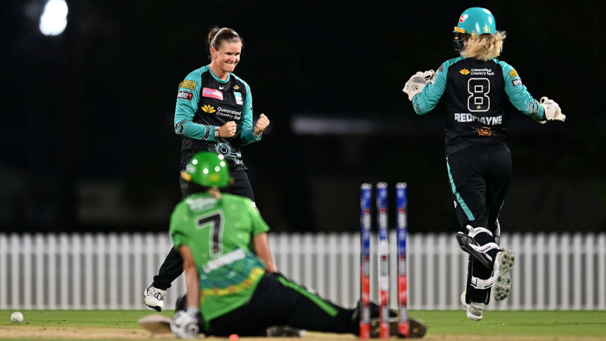 Brisbane Heat secure finals berth by dominating seven-over thrash