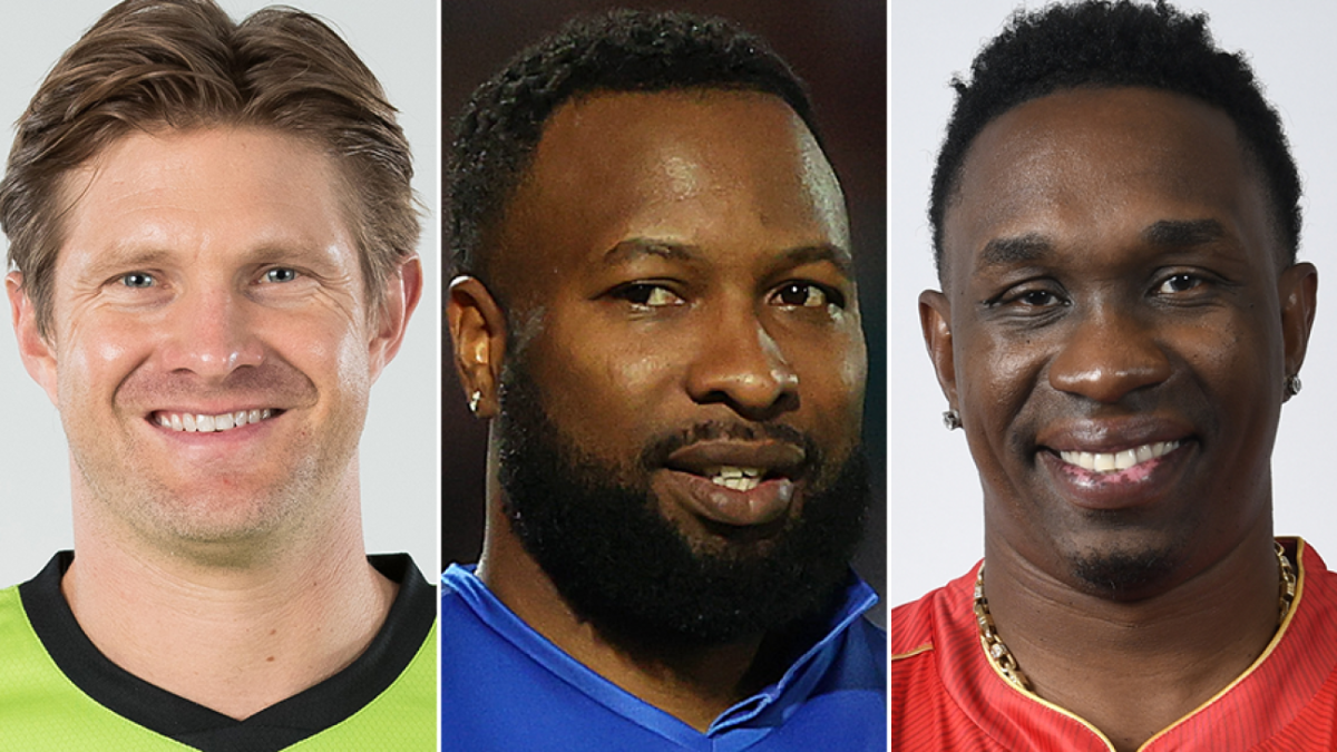 Nos. 10-8: Dwayne Bravo, Shane Watson, Kieron Pollard