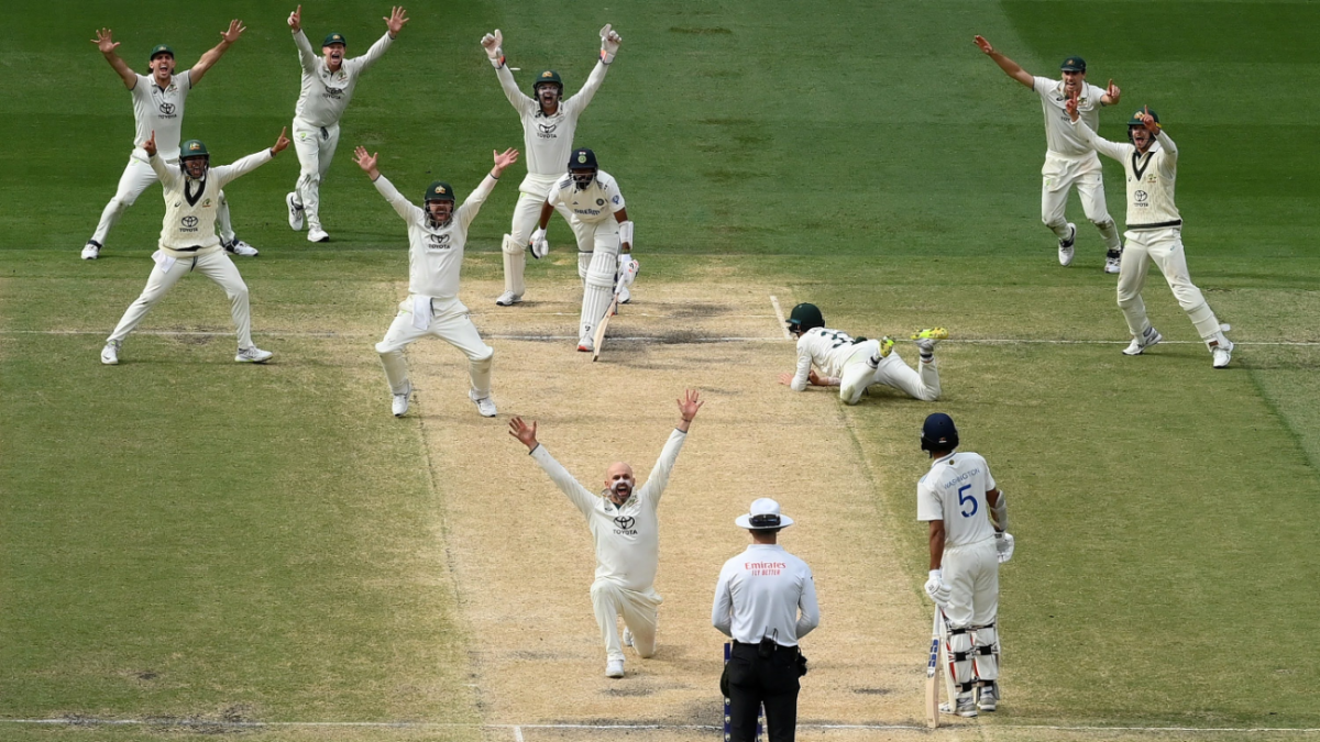 Australia's winning moment in Boxing Day Test named Wisden Photograph of the Year