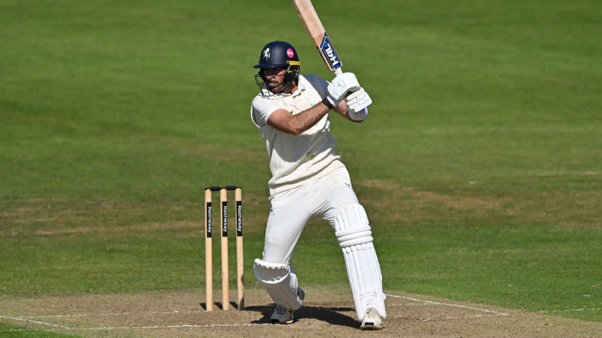 Stewart century thwarts Green squeeze as Kent cling on
